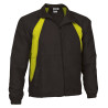 Cortavientos BOSTON negro-amarillo flúor