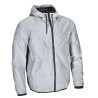 Cortavientos STARDUST gris plata reflectante