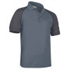 Polo M/C VENUR gris cemento-gris carbón-negro