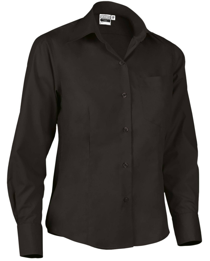 Camisa M/L Mujer STAR negro