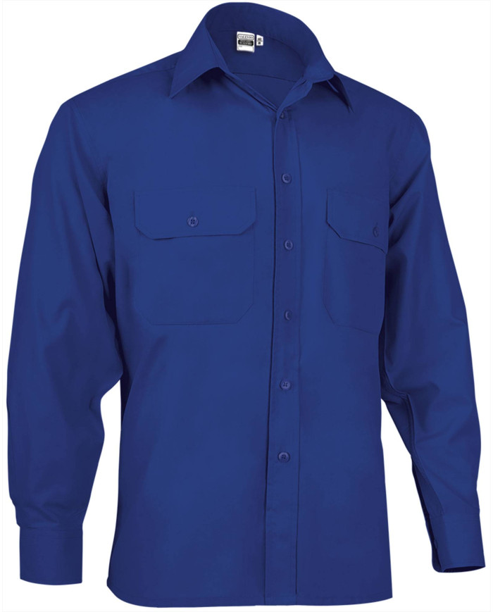 Camisa M/L ACADEMY azul marino orión