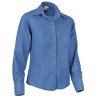 Camisa M/L Mujer PANTER azul denim
