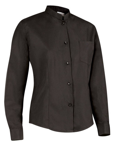 Camisa M/L Mujer SHARON negro
