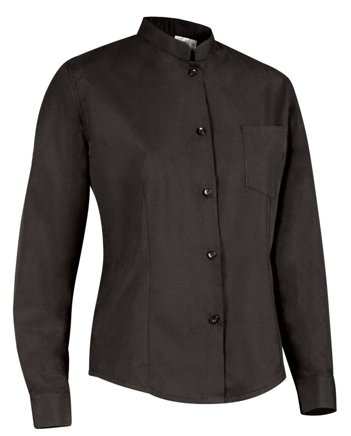 Camisa M/L Mujer SHARON negro