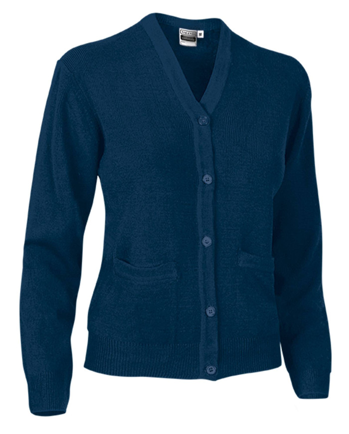 Chaqueta mujer CARDIGAN azul marino orión