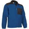 Chaqueta polar NEVADA gris cemento-negro