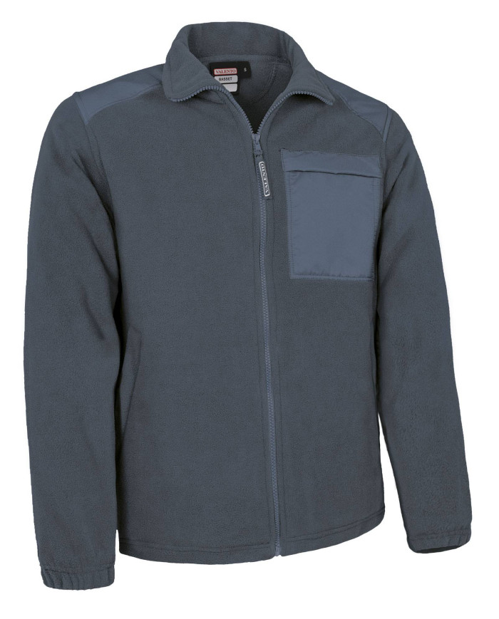 Chaqueta polar BASSET negro