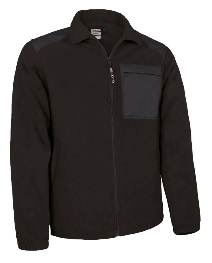 Chaqueta polar BASSET negro