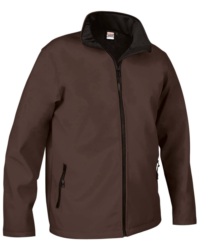 Chaqueta softshell HORIZON negro