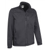 Chaqueta softshell GRIZZLY negro