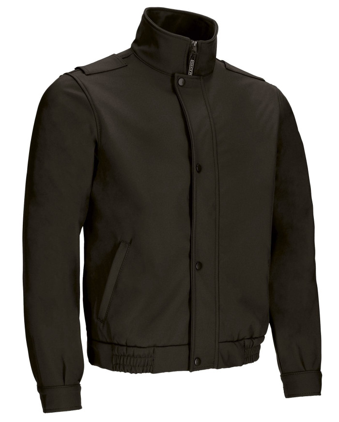 Chaqueta softshell vigilante KEEPER negro