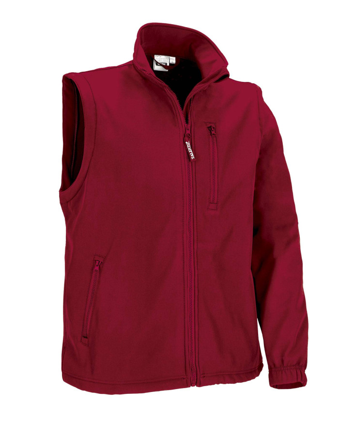 Chaqueta softshell mangas desmontables HALIFAX negro