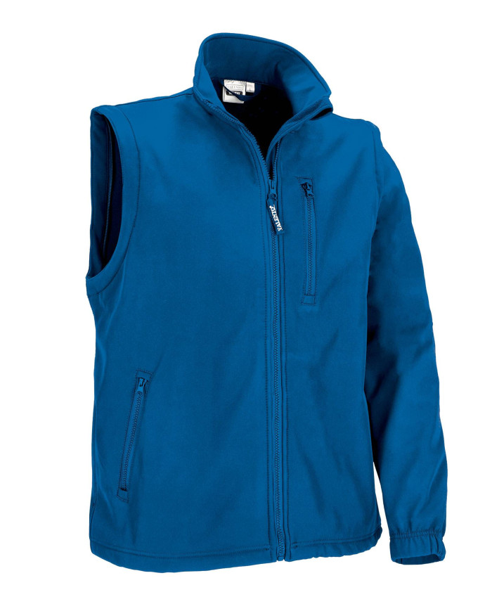 Chaqueta softshell mangas desmontables HALIFAX negro