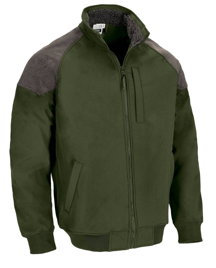 Chaqueta softshell ROUGH negro
