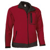 Chaqueta softshell BATAVIA gris carbón-negro