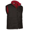 Chaleco MONTANA negro-rojo loto