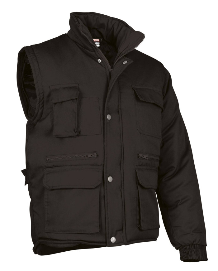 Chaqueta desmontable MIRACLE negro