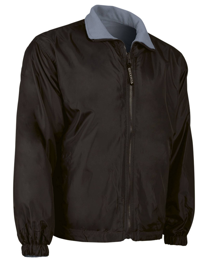 Chaqueta reversible GLASGOW negro-gris humo