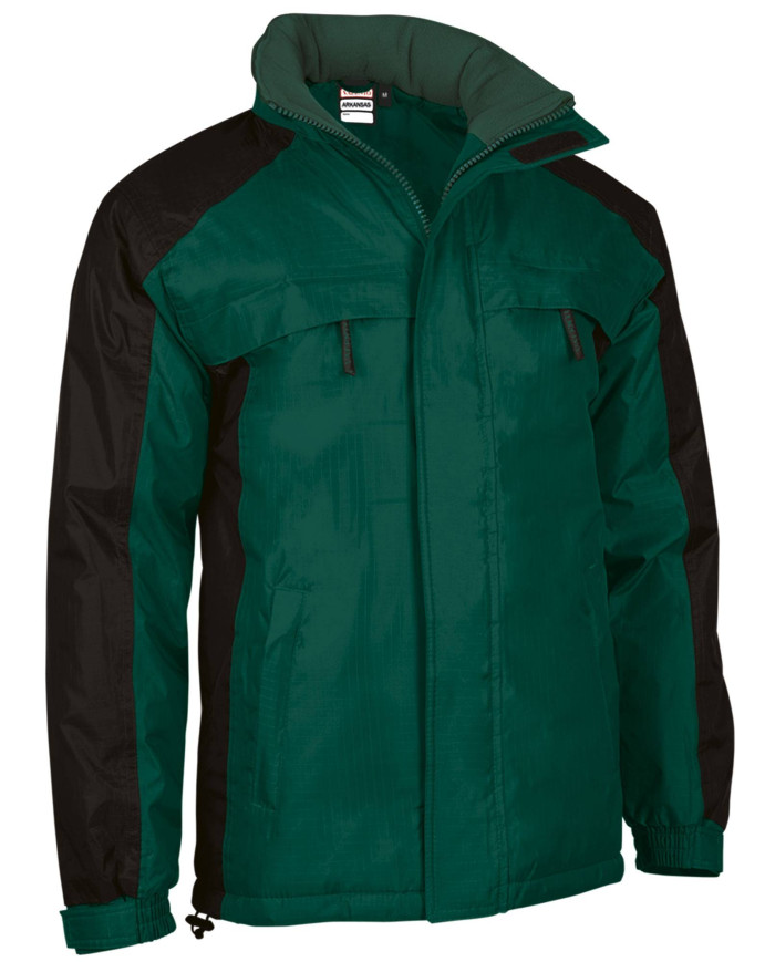 Parka ARKANSAS gris carbón-negro