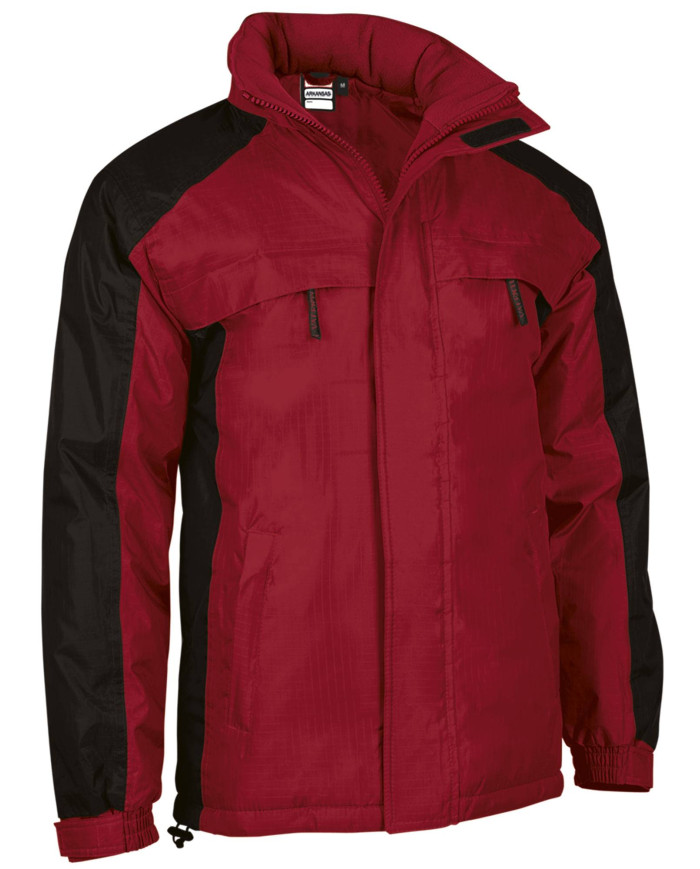 Parka ARKANSAS gris carbón-negro