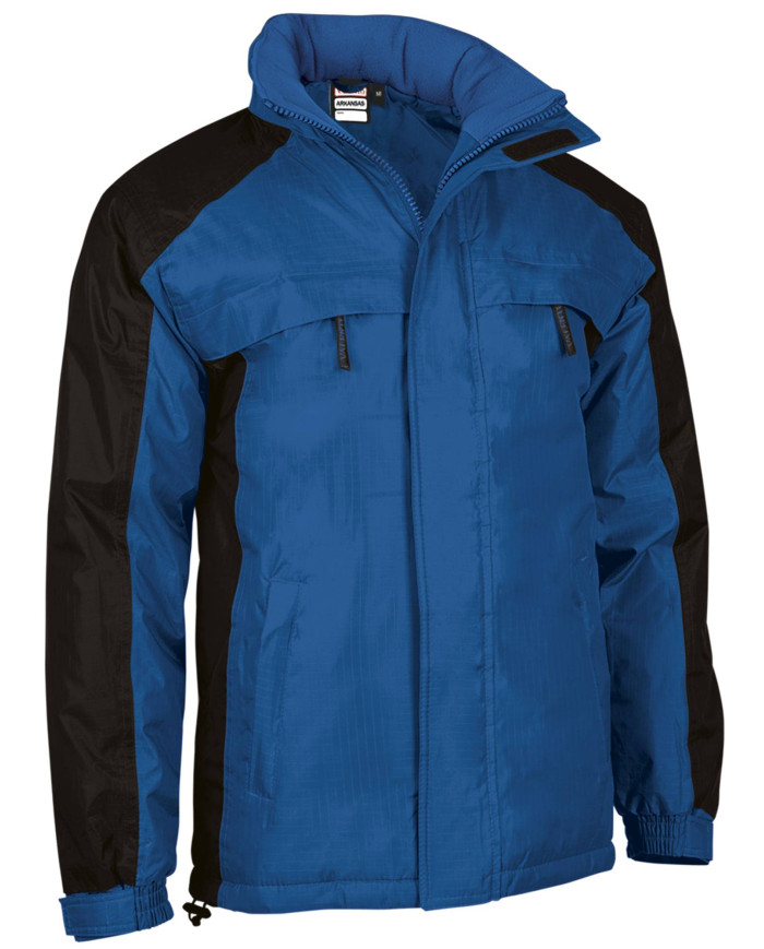 Parka ARKANSAS gris carbón-negro