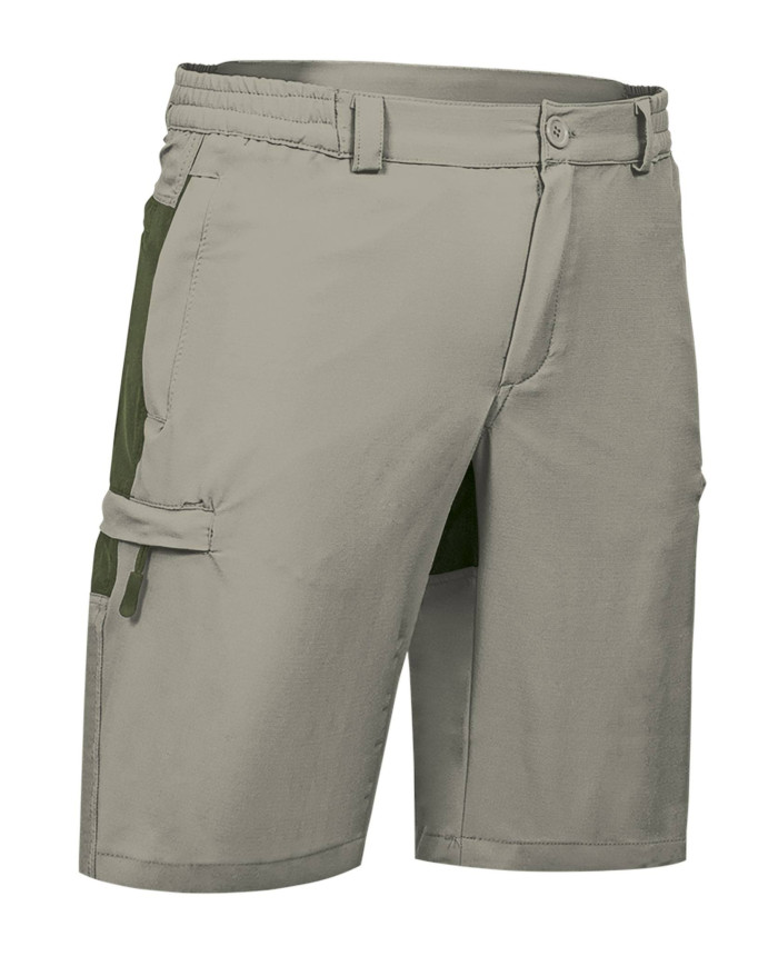 Bermuda trekking QUEBEC gris carbón-negro