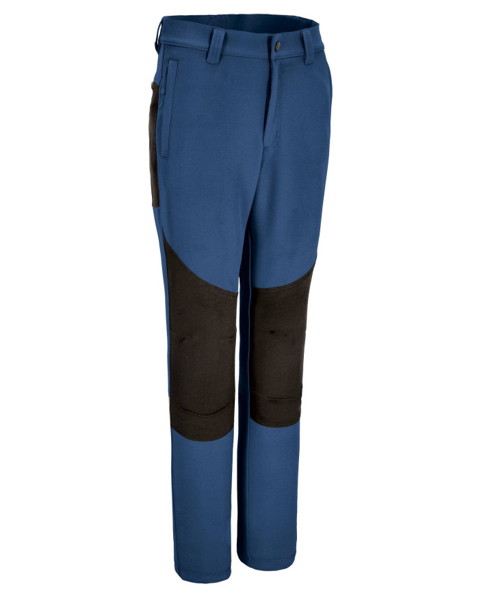 Pantalón trekking MERIDIUM marron nogal-negro