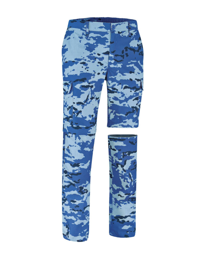 Pantalón desmontable BIRDMAN pixelado gris