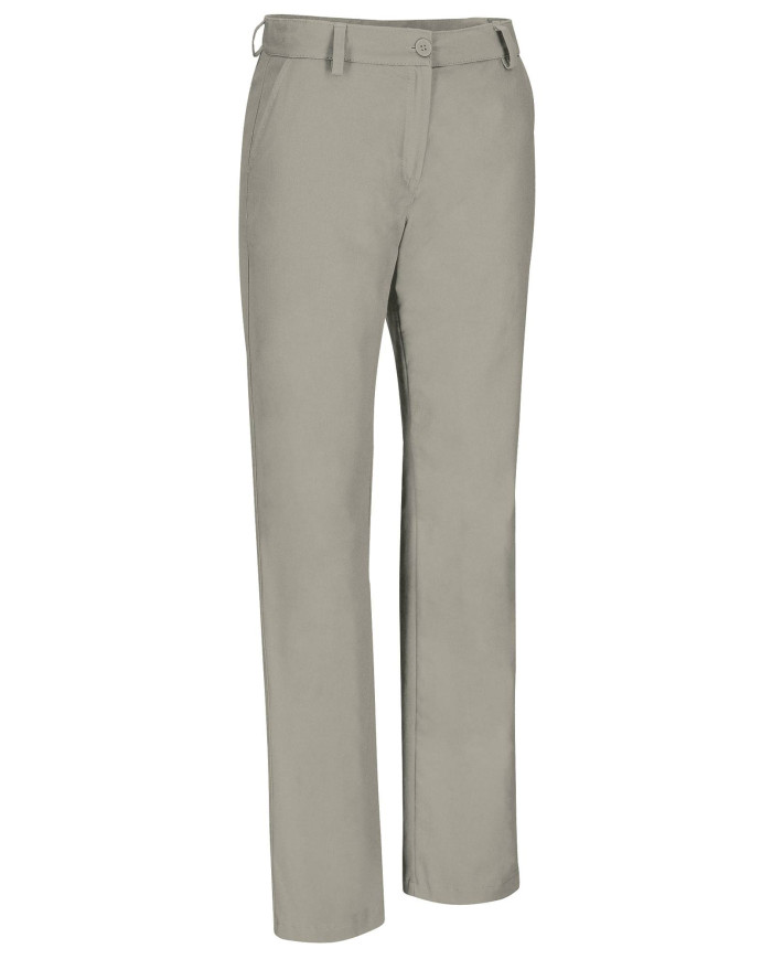 Pantalón chino mujer ALESSIA negro