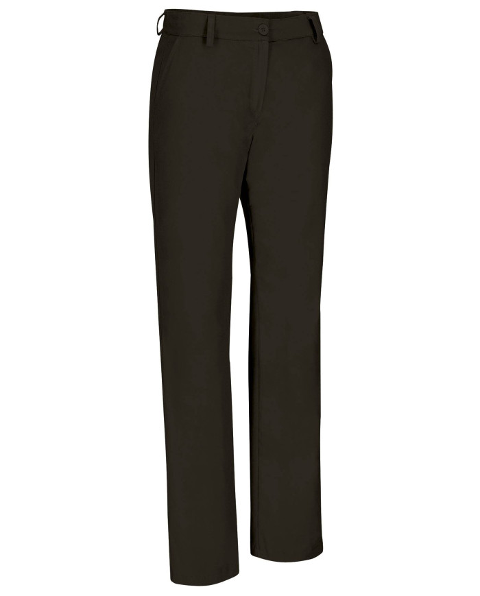 Pantalón chino mujer ALESSIA negro