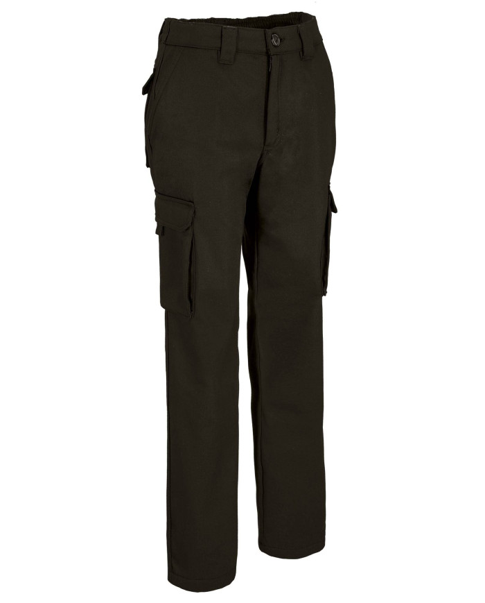 Pantalón multibolsillos BERGAMO negro