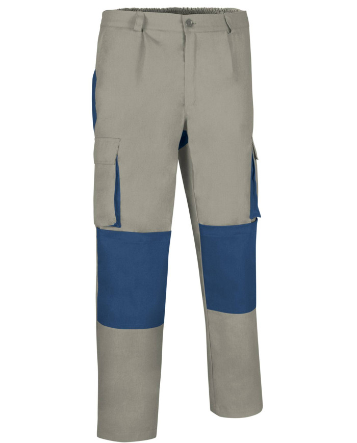 Pantalón DARKO gris cemento-gris carbón-naranja fiesta