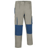 Pantalón DARKO gris cemento-gris carbón-naranja fiesta