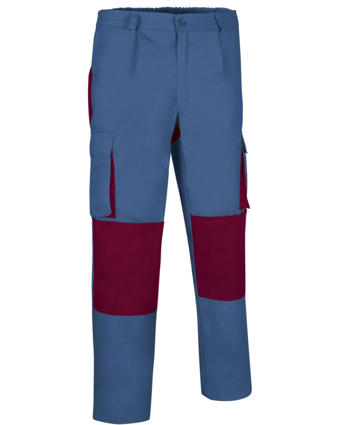Pantalón DARKO gris cemento-gris carbón-naranja fiesta