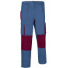 Pantalón DARKO gris cemento-gris carbón-naranja fiesta