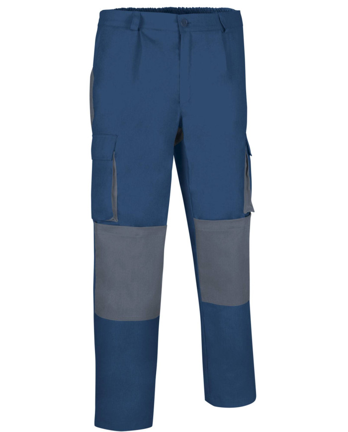 Pantalón DARKO gris cemento-gris carbón-naranja fiesta