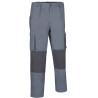 Pantalón DARKO gris cemento-gris carbón-naranja fiesta