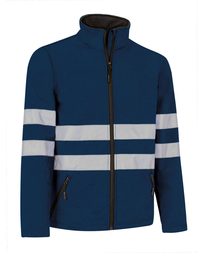 Chaqueta softshell WUTAN azul marino orión