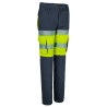 Pantalón desmontable A.V. PRODAR naranja flúor-azul marino orión