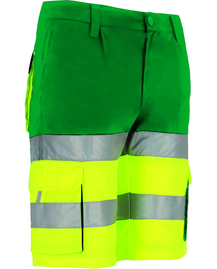 Bermuda A.V. BRANDON naranja fluor-gris carbon