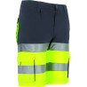 Bermuda A.V. BRANDON naranja fluor-gris carbon