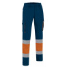 Pantalón A.V. FACTORY naranja fluor-gris carbon