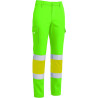 Pantalón A.V. STARLIFE naranja fluor-gris carbon