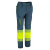 Pantalón A.V. ABERDEEN naranja flúor-azul marino orión
