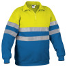 Sudadera A.V. ROAD naranja fluor-gris carbon