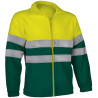 Forro polar A.V. AIRPORT naranja fluor-gris carbon