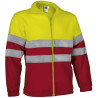 Forro polar A.V. AIRPORT naranja fluor-gris carbon