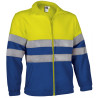 Forro polar A.V. AIRPORT naranja fluor-gris carbon