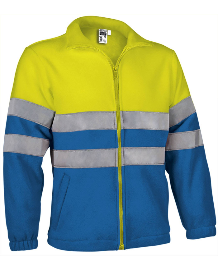 Forro polar A.V. AIRPORT naranja fluor-gris carbon
