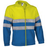 Forro polar A.V. AIRPORT naranja fluor-gris carbon